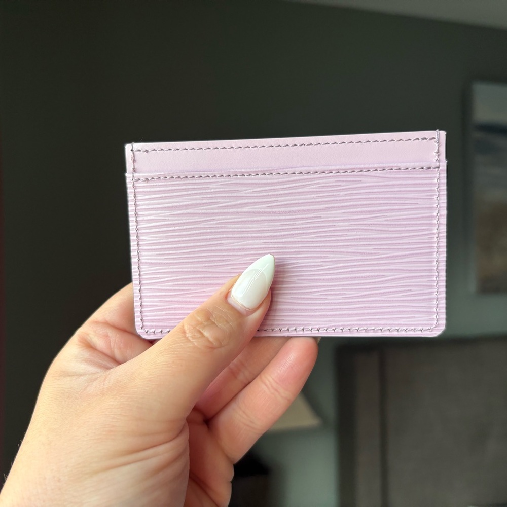 Louis Vuitton Epi Leather Card Holder Pink Lilac M82352 - Picture 5 of 8